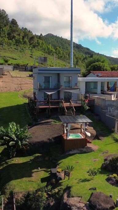 Casa Mirante Do Sol-Vista Exuberante Com Spa โกเวร์นาดอร์ เซลโซ รามอส ภายนอก รูปภาพ