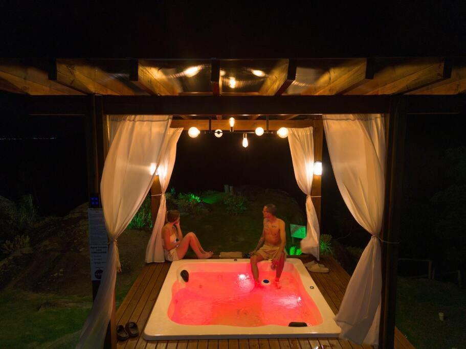 Casa Mirante Do Sol-Vista Exuberante Com Spa โกเวร์นาดอร์ เซลโซ รามอส ภายนอก รูปภาพ