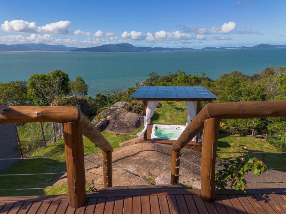 Casa Mirante Do Sol-Vista Exuberante Com Spa โกเวร์นาดอร์ เซลโซ รามอส ภายนอก รูปภาพ