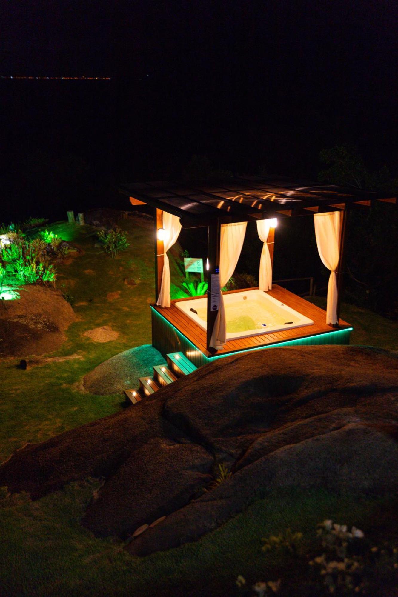 Casa Mirante Do Sol-Vista Exuberante Com Spa โกเวร์นาดอร์ เซลโซ รามอส ภายนอก รูปภาพ