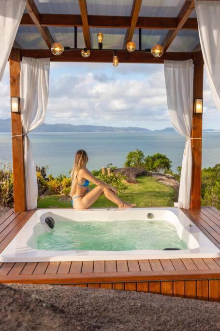 Casa Mirante Do Sol-Vista Exuberante Com Spa โกเวร์นาดอร์ เซลโซ รามอส ภายนอก รูปภาพ