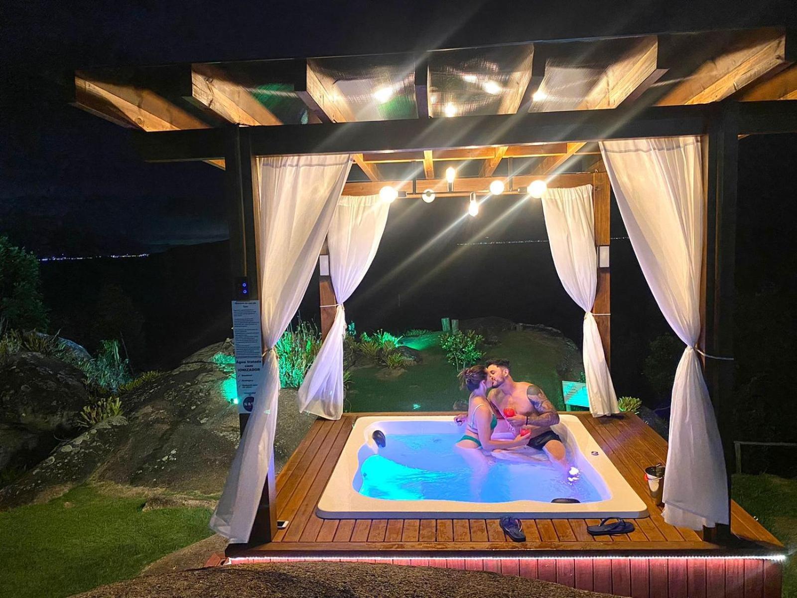 Casa Mirante Do Sol-Vista Exuberante Com Spa โกเวร์นาดอร์ เซลโซ รามอส ภายนอก รูปภาพ
